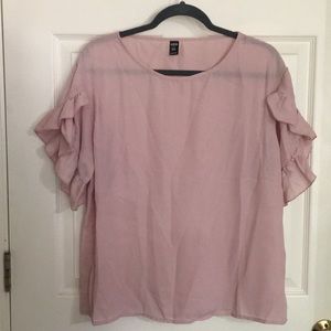 Light pink top